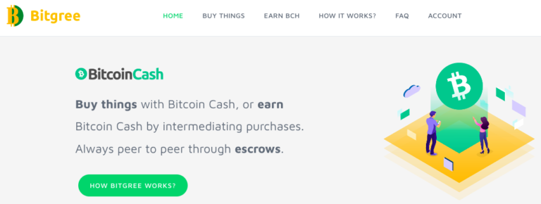 Bitgree home page