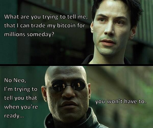 Bitcoin millions meme